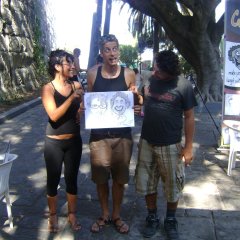 2008 — Μαζί με τους ανθρώπους και τα σκίτσα τους