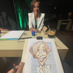 Εταιρική εκδήλωση — ζωντανή καρικατούρα — 7432